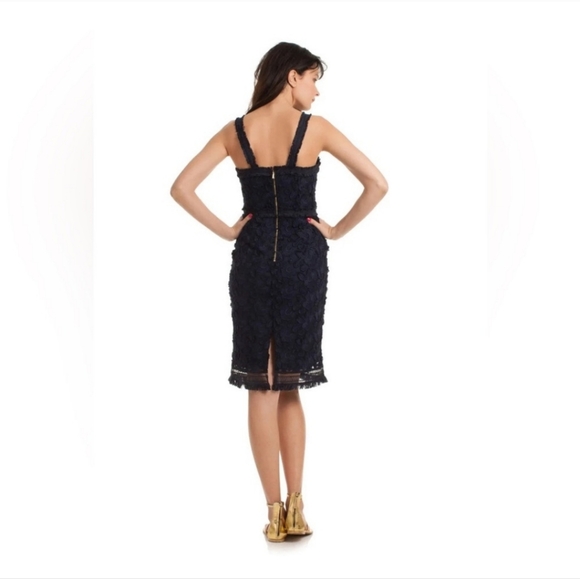 Trina Turk Energetic Navy Blue Cocktail Dress - Picture 4 of 10